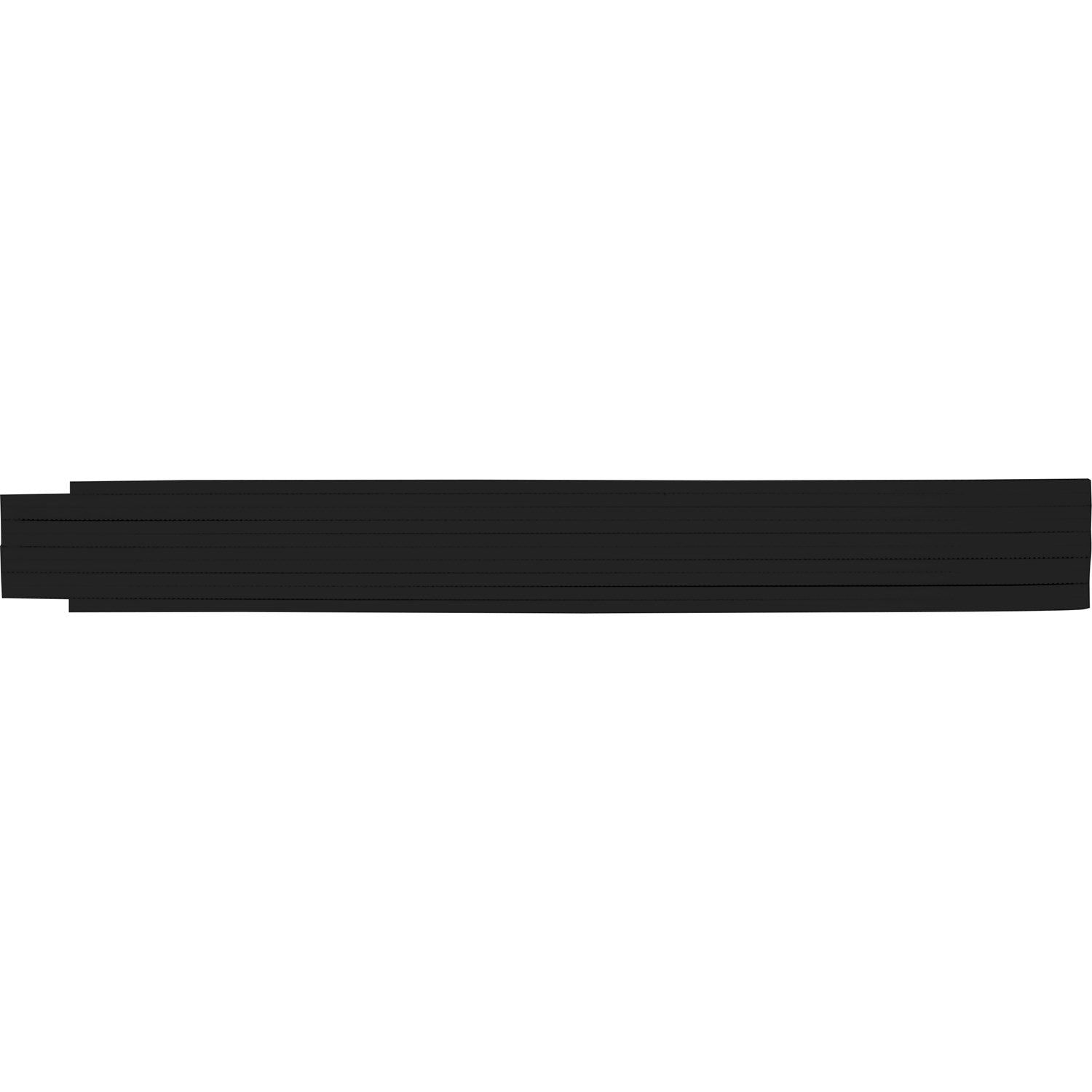 Pinwherry 2m foldable ruler (black)