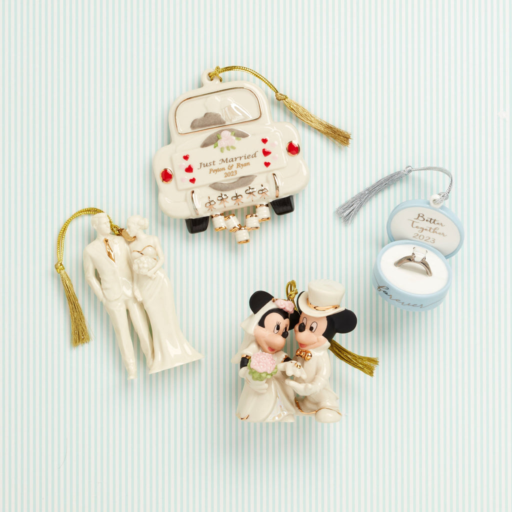 Personalized Just Married Ornament