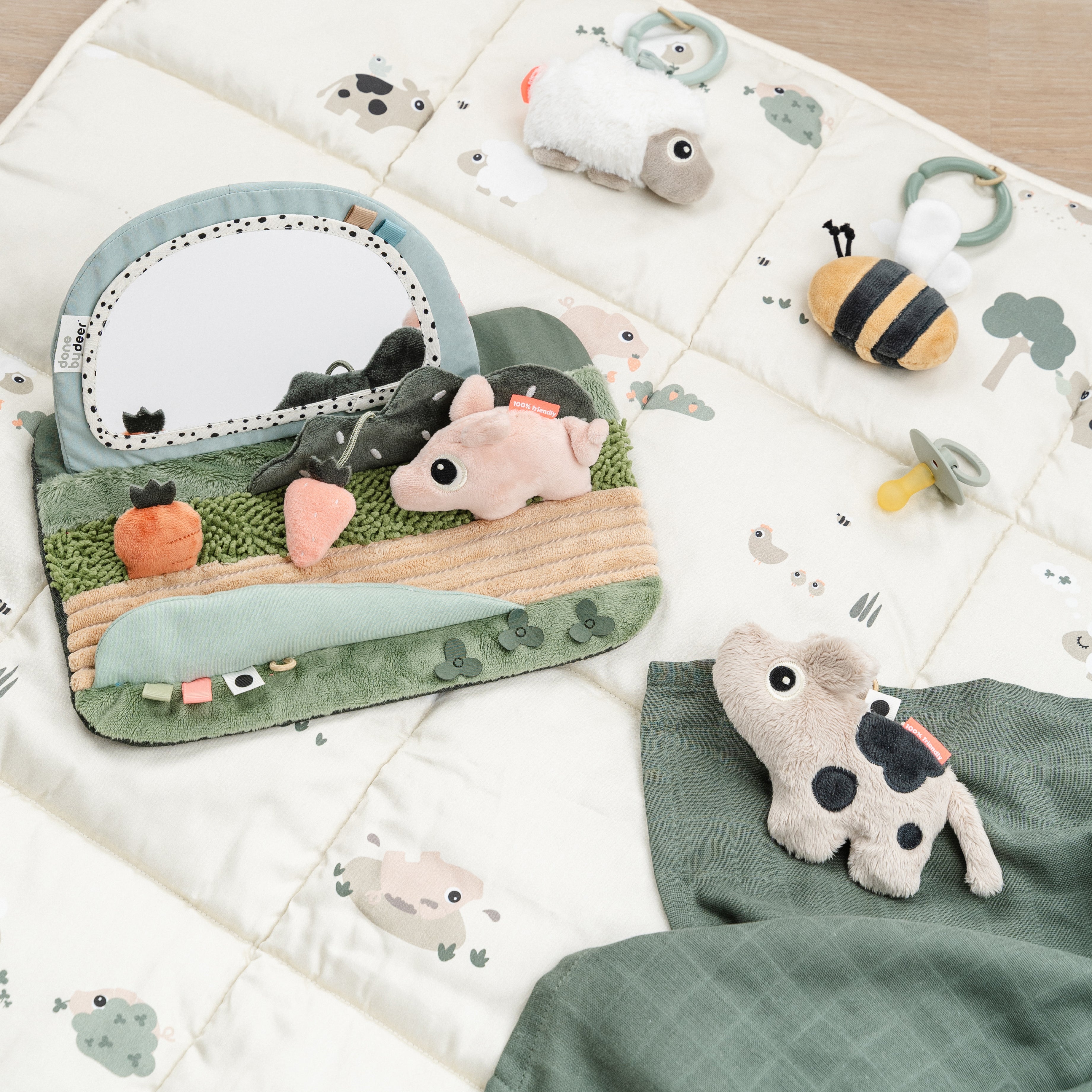Tiny Dotti Sensory Rattle | Sand