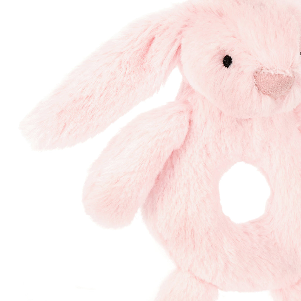 Bashful Pink Bunny Ring Rattle | Baby Jellycat